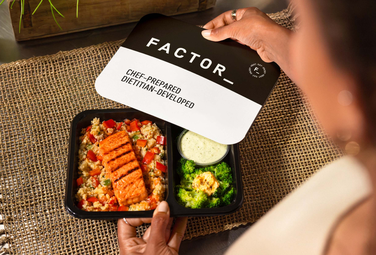Factor - meal kit - brand design