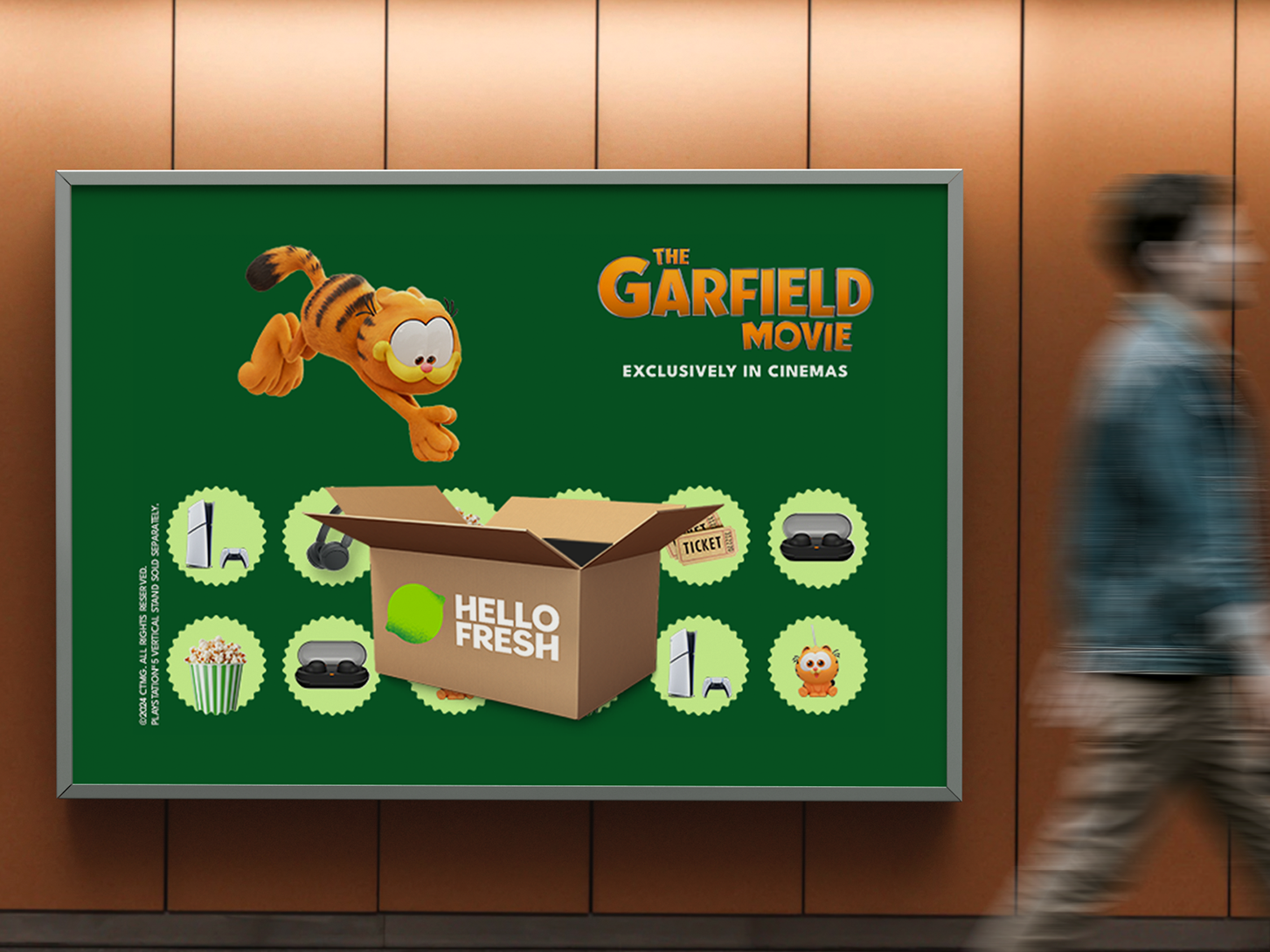 HelloFresh x The Garfield Movie