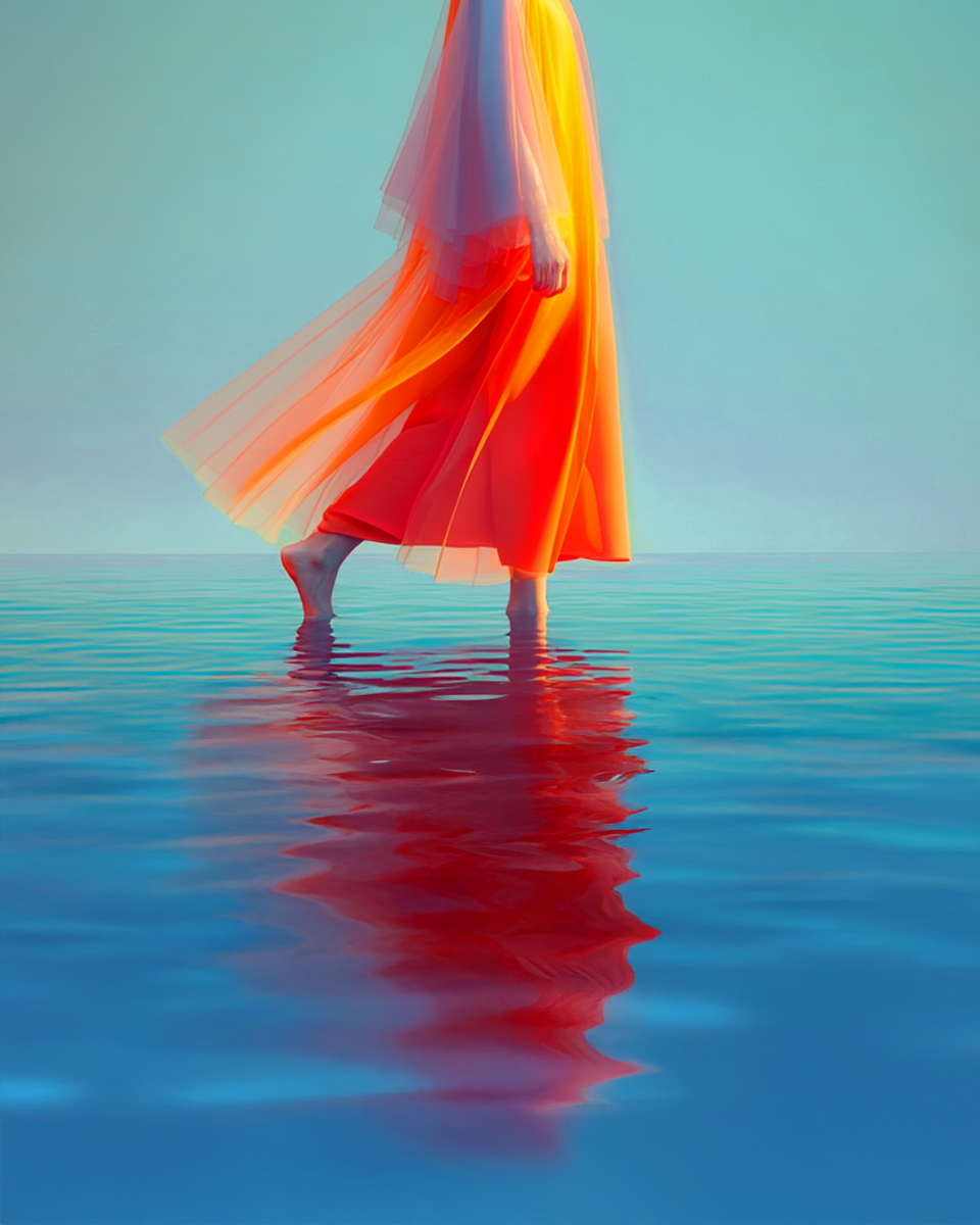 Walking woman